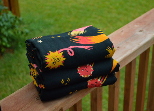 Stardust Dreams Bamboo Muslin Swaddle